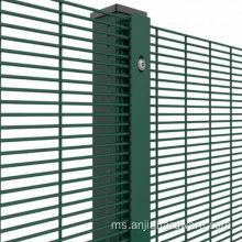 Panel mesh kimpalan anti-climb untuk pagar keselamatan